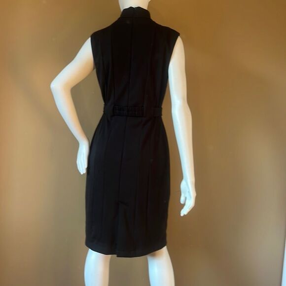Black dress /casual  / size L/ belt - Picture 5 of 9